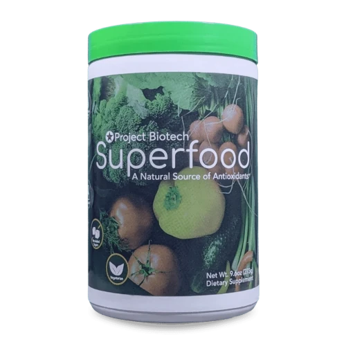 Project Biotech Superfood - Non-GMO, Vegetarian Supplement For Antioxidants
